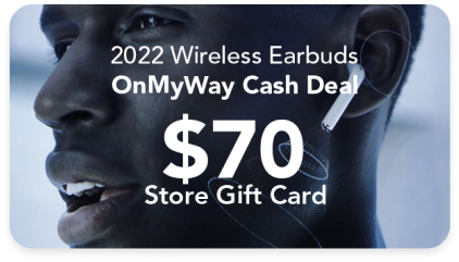 OnMyWay Wireless Earbuds Deal